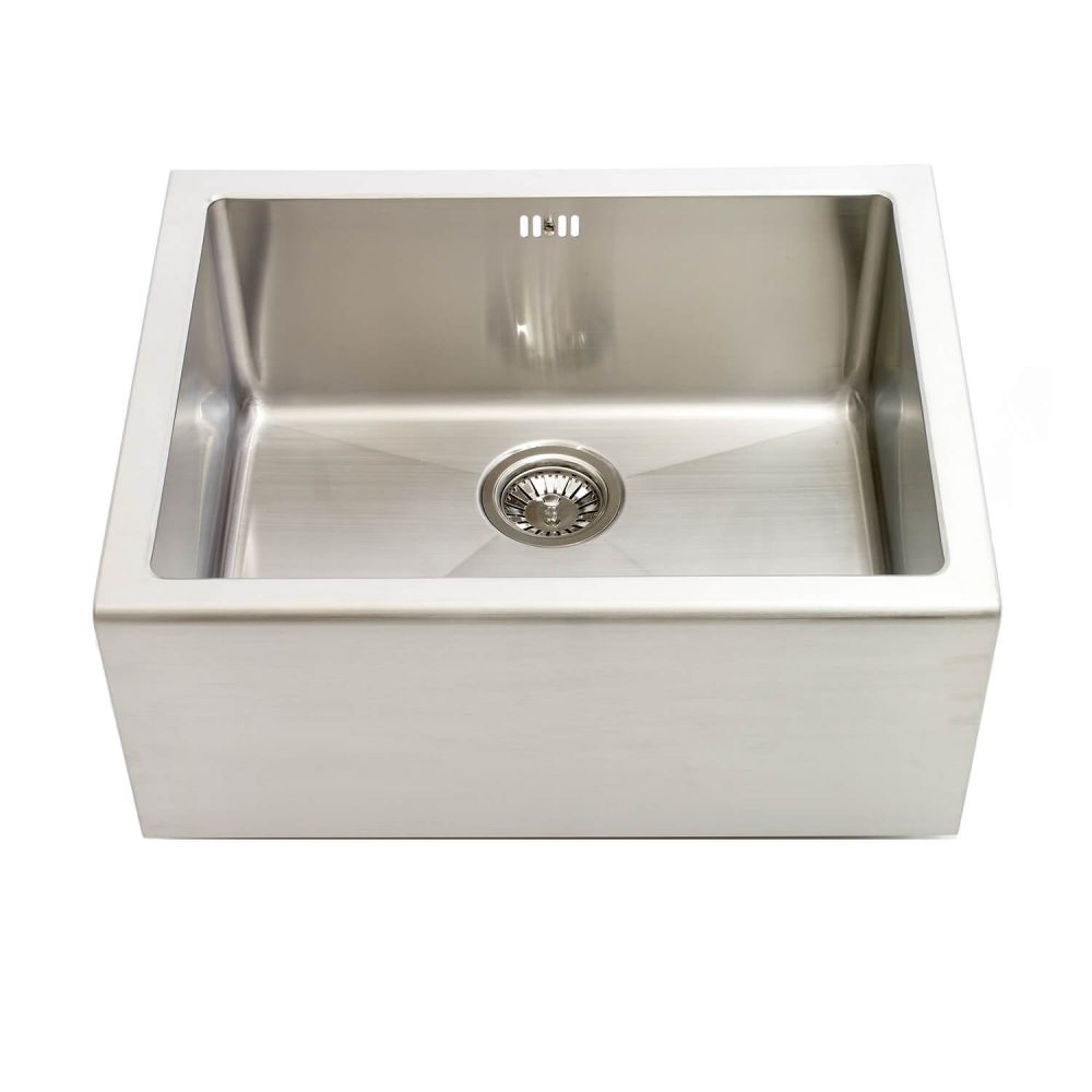 Astracast 1 Bowl Brushed Stainless Steel Belfast Kitchen Sink & Waste