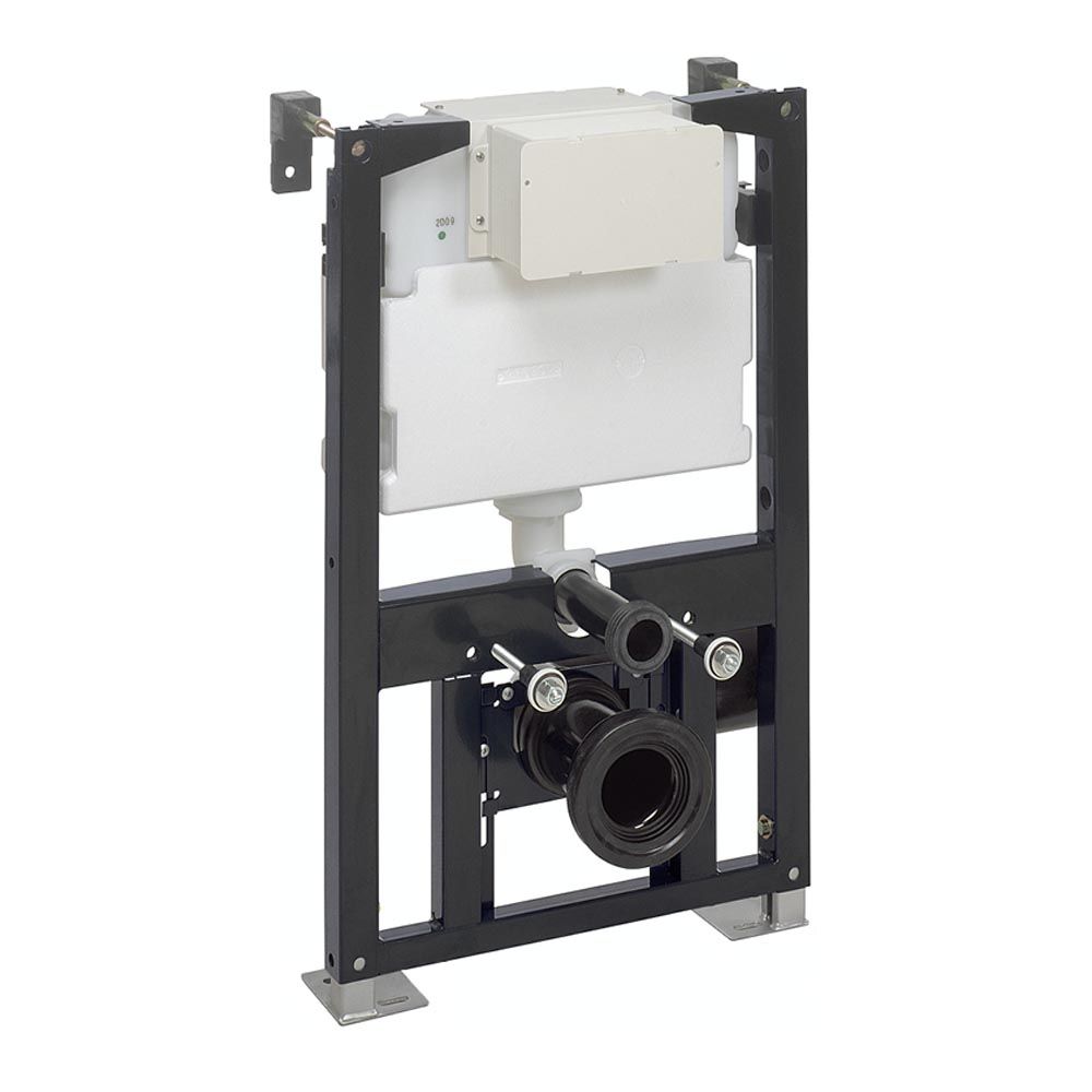 Bauhaus 0.82m Wall Hung Cistern Frame & Cistern - Toilets and Basins