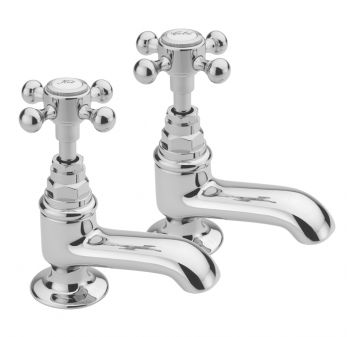 Allora Pair Bath Taps Chrome
