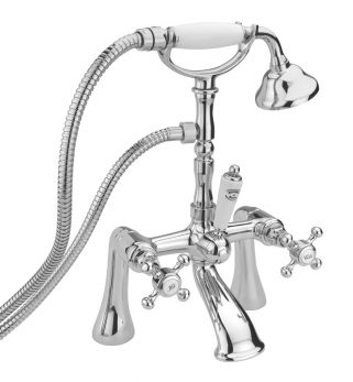 Allora Pillar B/Shower Mixer W/ Kit Chrome