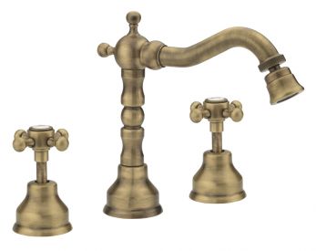 Allora 3 Hole Deck Bidet C/C Waste Bronze