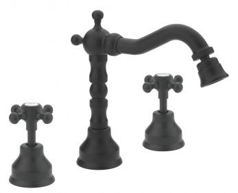 Allora 3 Hole Deck Bidet C/C Waste Matt Black