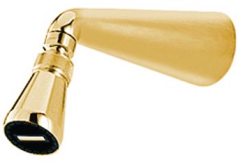 Small perfecta shower head complete with standard arm , Antique Gold Plated