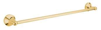 Imperial Towel Rail, Antique Gold Plated