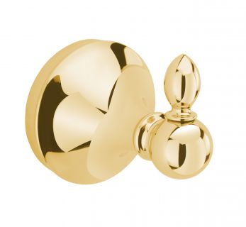 Imperial Robe Hook, Antique Gold Plated
