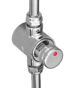 Exposed non concussive shower valve, Chrome Plated