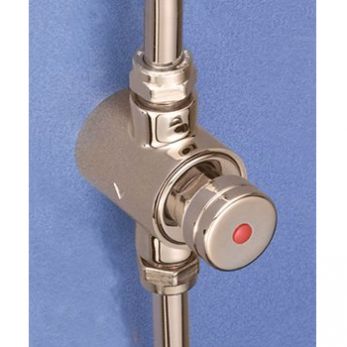 Exposed non concussive shower valve, Antique Gold Plated