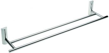 Twiggy 60cm Double Towel Rail, Chrome Plated