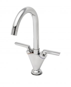 Relay mono sink mixer , Chrome Plated