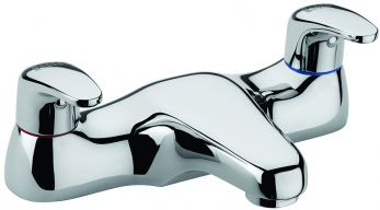 Modena deck bath filler, Chrome Plated