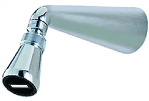 Small perfecta shower head complete with standard arm , Chrome Plated