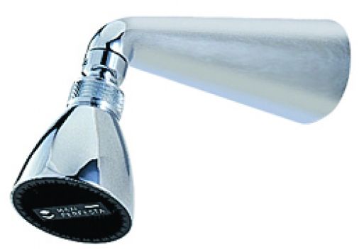 Large perfecta shower head complete with standard arm, Chrome Plated