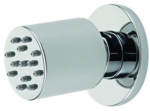 Squirt round body jet, Chrome Plated