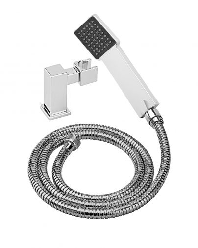 Tre Mercati Turn Me On Mini Square Shower Kit - Chrome