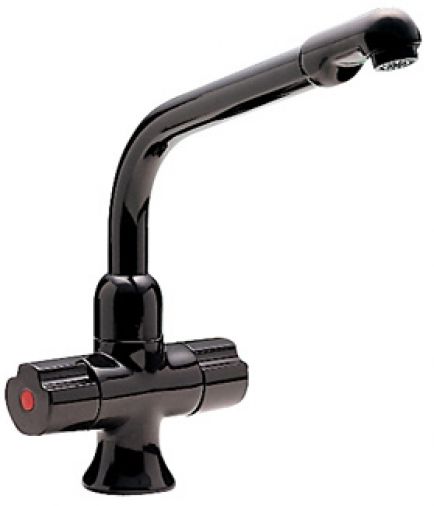 Bristol dual flow mono sink mixer, Mocca