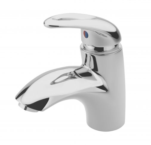 Latina mono bath filler, Chrome Plated