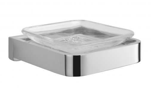 Disc Soap Dish, Chrome Plated