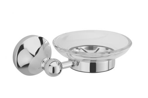 Imperial Soap Dish, Chrome Plated