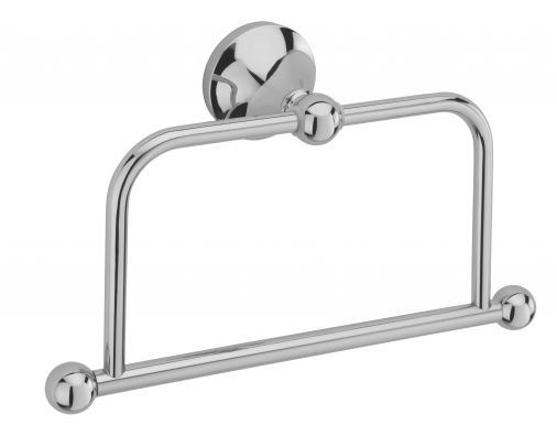 Imperial Towel Ring, Chrome Plated