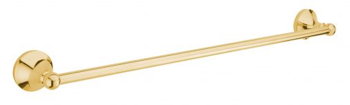 Imperial Towel Rail, Antique Gold Plated