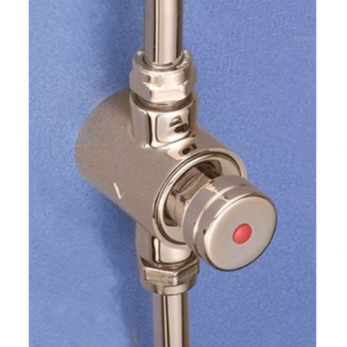 Exposed non concussive shower valve, Antique Gold Plated