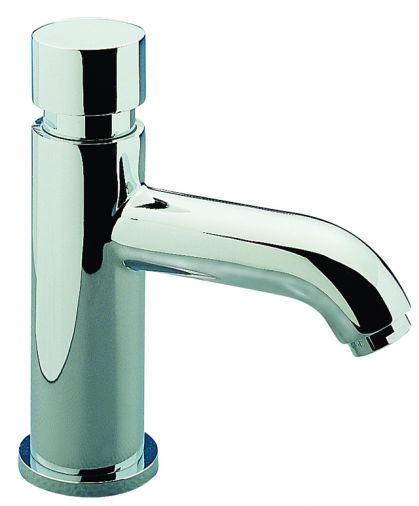 Capri non concussive temp tech basin tap (single), Chrome Plated
