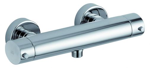 Bella Exposed thermostatic bar valve, Chrome Plated