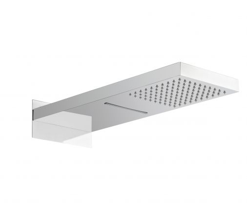 Geysir 2 function shower head (waterfall & rain), Chrome Plated