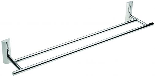 Twiggy 60cm Double Towel Rail, Chrome Plated