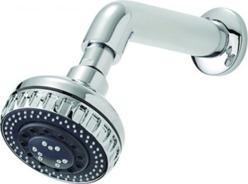 Tre Mercati Millenium Multi Function Fixed Shower Head & Wall Arm