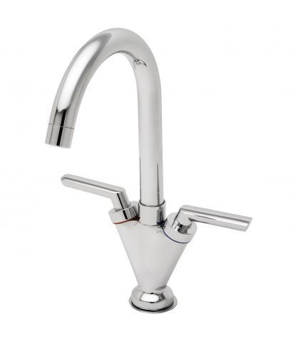 Relay mono sink mixer , Chrome Plated