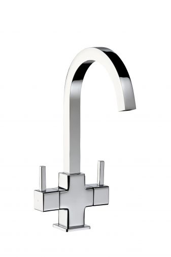 Winston mono sink mixer, Chrome Plated
