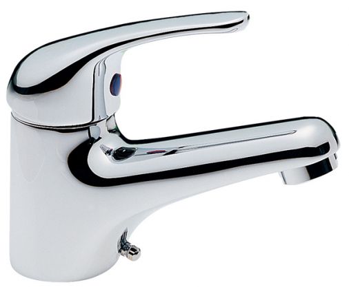 Modena mono basin mixer no waste, Chrome Plated