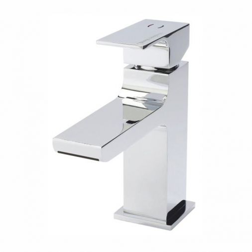 Hudson Reed Art Waterfall Mono Basin Mixer with Clicker Waste