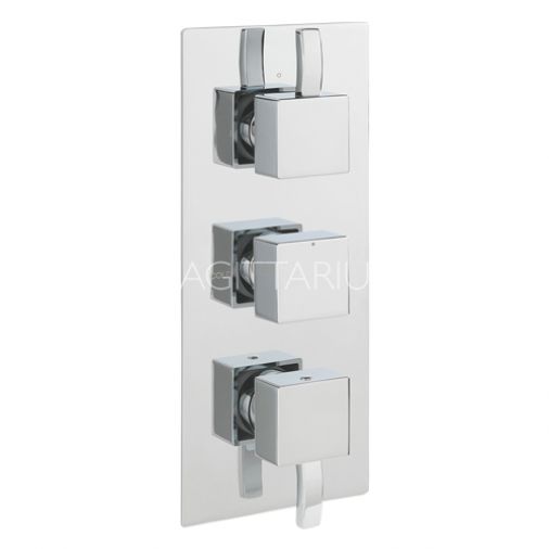 Sagittarius Arke 3 Outlet Concealed Thermostatic Shower Valve