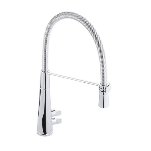 Abode Fliq Professional Mono Pull Out Kitchen Tap - Chrome