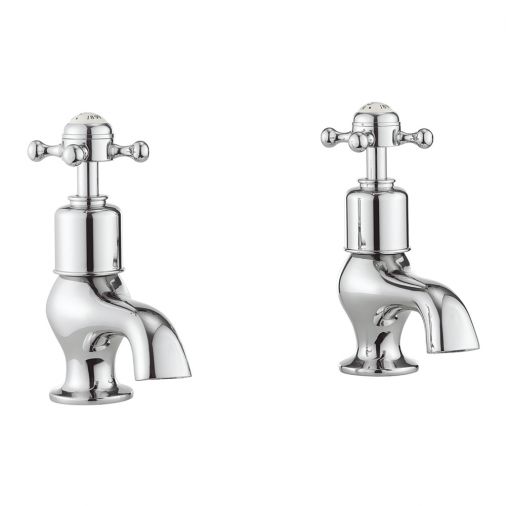 Crosswater Belgravia Crosshead Bath Pillar Taps
