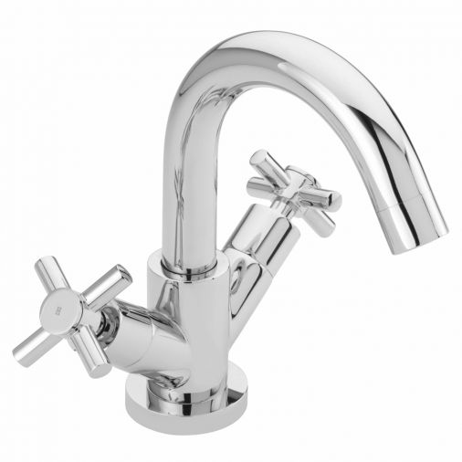 Sagittarius Ceto Monobloc Basin Mixer with Swivel Spout