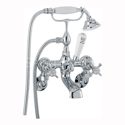 Sagittarius Churchman Deluxe Wall Mounted Bath Shower Mixer & No1 Kit