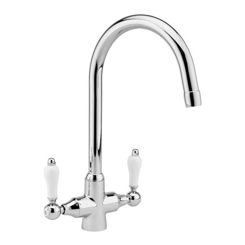 Sagittarius Canterbury Twin Lever Monobloc Kitchen Mixer