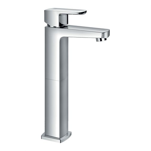 Flova Dekka Tall Mono Basin Mixer with Clicker Waste