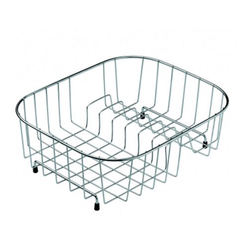 Clearwater Stainless Steel Wire Basket with Plate Rack for Ocean 3 Sink