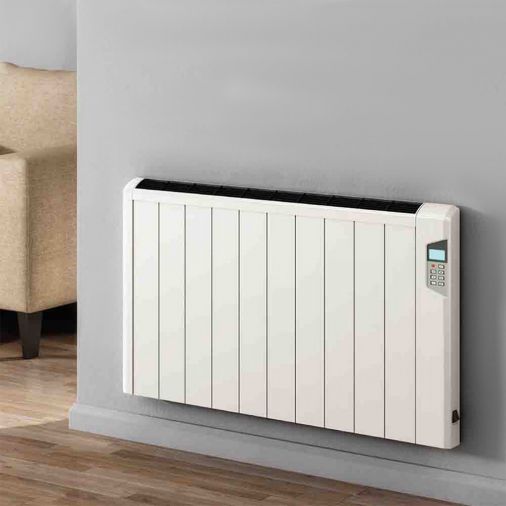 Reina Arlec Electric Aluminium Designer Radiator - White