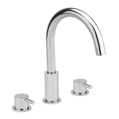 Sagittarius Ergo 3 Hole Bath Filler with Swivel Spout