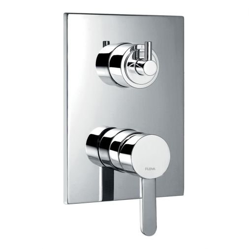 Flova Essence Concealed Manual Shower Valve with 3-Way Diverter