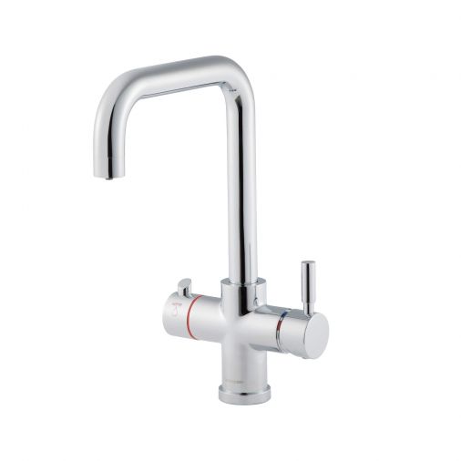 Clearwater Maestro 3 in 1 Instant Hot Water Kitchen Sink Mixer 'U Spout' Tap with Boiler Unit & Filt
