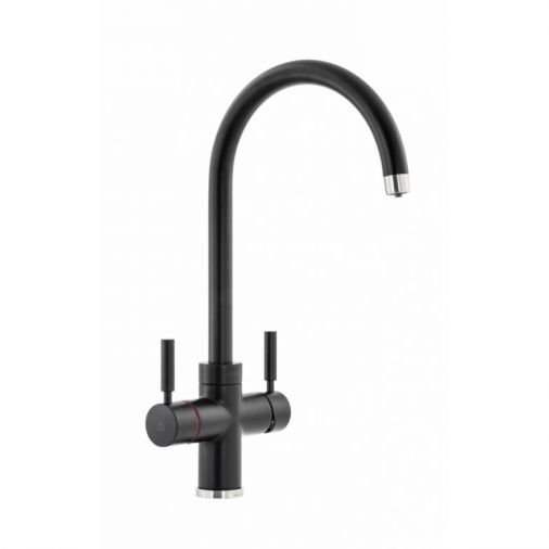 Abode Pronteau Prostream 3 in 1 Instant Hot Water Tap - Matt Black
