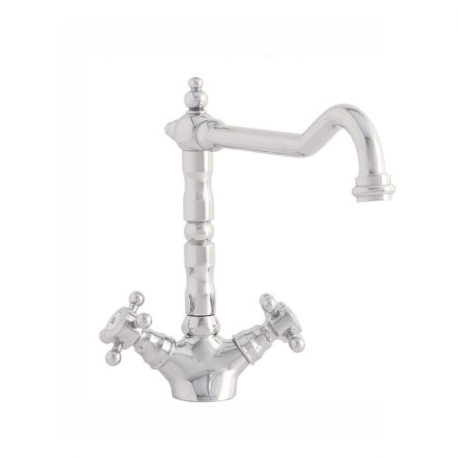 Astracast Camargue Antique Monobloc Kitchen Sink Mixer Tap - Chrome