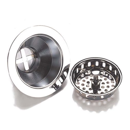 Clearwater 90mm Deluxe Basket Strainer Waste - Chrome