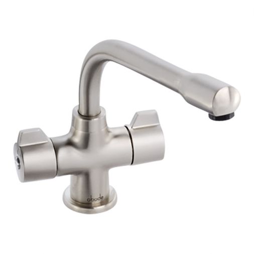 Clearwater Ultra Twin Lever Mono Sink Mixer with Swivel Spout